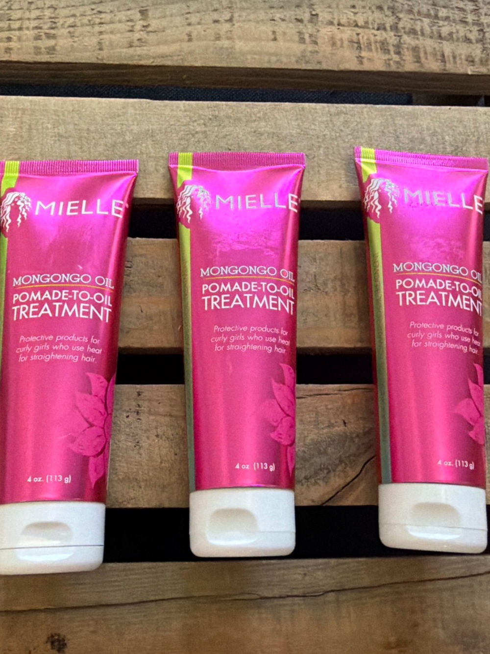 Mielle Mongongo Oil Pomade (3) curly hair heat protection
